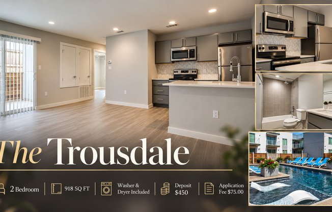 2 beds, 2 baths, $1,599, Unit 223