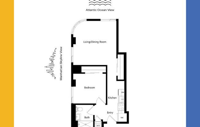 1 bed, 1 bath, $3,355, Unit 1928