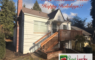 Free December Rent! 2BR/2BA Home in Maple Leaf – Amazing Finished Attic + Driveway Parking