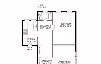 1 bed, 1 bath, 759 sqft, $2,250, Unit 02-023