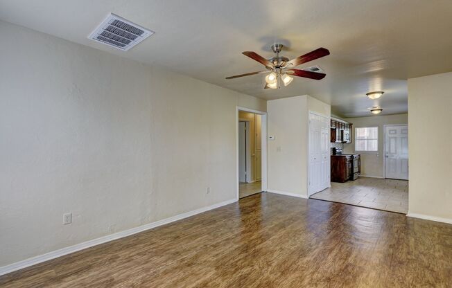 3 beds, 1 bath, $1,195