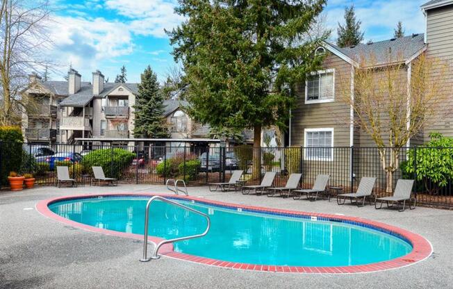 Orchard Ridge Pool with Lounge Chairs