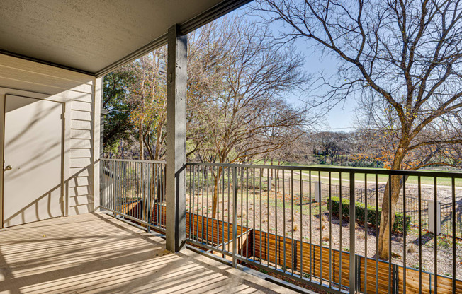 Large Balcony at Carmel Creekside, Texas, 76137