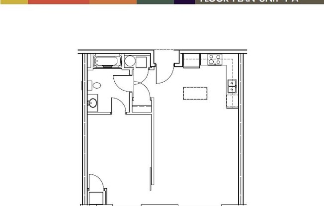 1 bed, 1 bath, 730 sqft, $1,200, Unit 105