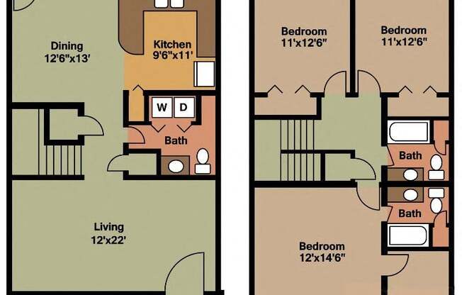 3 beds, 1,470 sqft, $1,389