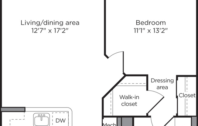 1 bed, 1 bath, 655 sqft, $2,600, Unit 0806