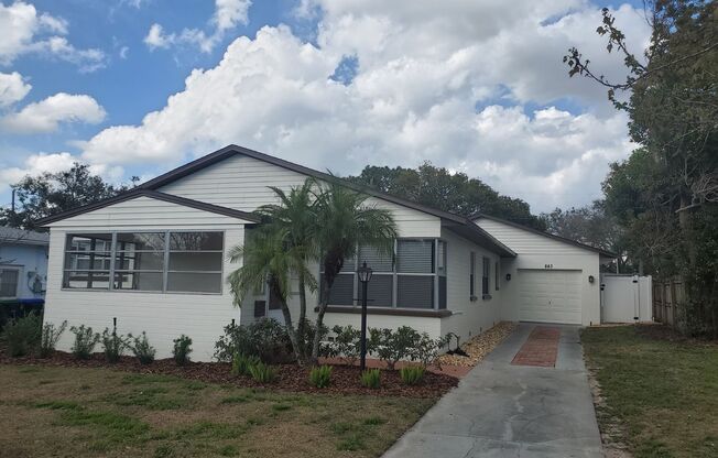 Renovated 3/2 North College Park Home with Pool,  Fenced Yard & Garage!!