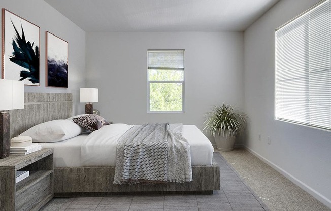 Cornerstone at Gale Ranch interior model bedroom image at Cornerstone at Gale Ranch, San Ramon