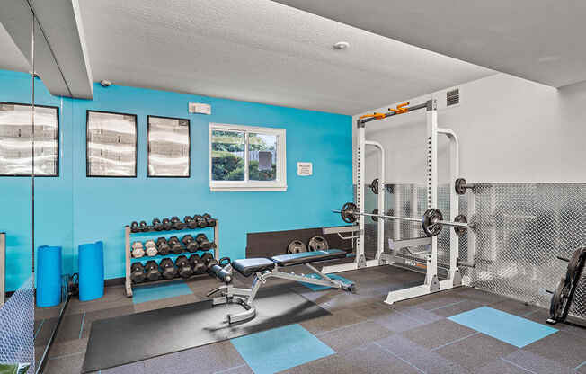 the gym at the enclave at deer park apartments tx