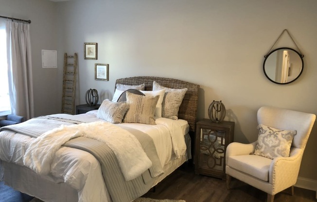 Comfortable Bedroom  at Highland Hills Apatrtments, Grovetown, Georgia
