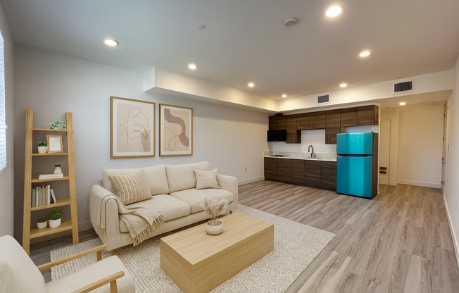 Welcome to 549 N Heliotrope Drive — modern living elevated in the heart of Hollywood.