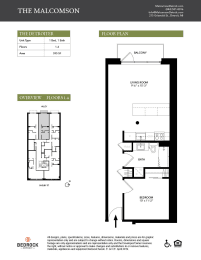 1 bed, 1 bath, 595 sqft, $1,475