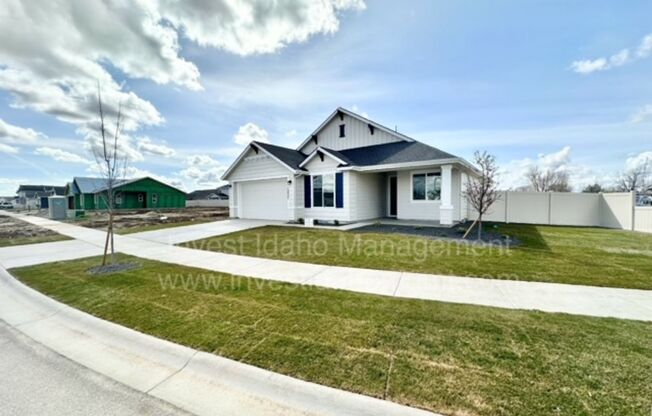 Brand new construction home available now!