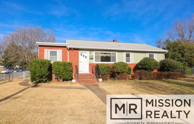 3 BED 1 BATH RANCH HOME IN MECHANICSVILLE