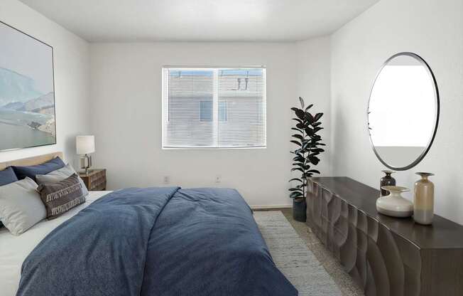 Large Bedroom at Oakstone Apartments, Clearfield, UT