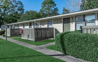a large lawn in front of a house