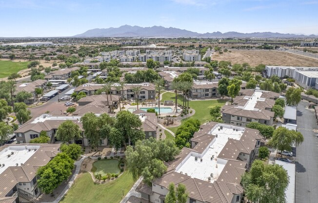 Aerial View at Adiamo Palm Valley, Goodyear, 85395