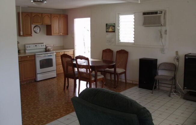 3 bed/1.5 bath with large yard.