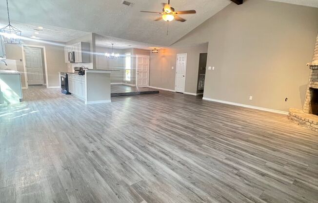 3/2/2 Newly Remodeled One Story Home in the highly sought after Lexington Woods in Spring Texas