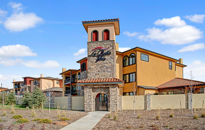 La Bella Vita Building Front View Apartments in Colorado Springs, CO