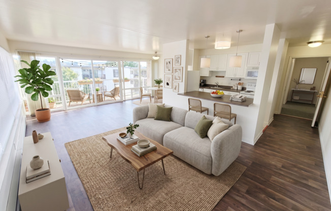 2 beds, 1 bath, 820 sqft, $2,995, Unit R-404
