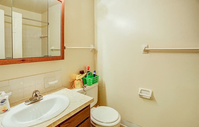 Townhome Bathroom at Williamsburg on the Lake Valparaiso