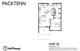 1 bed, 1 bath, 699 sqft, $1,395, Unit 321