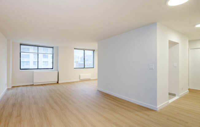Living Room with Hard Surface Flooring