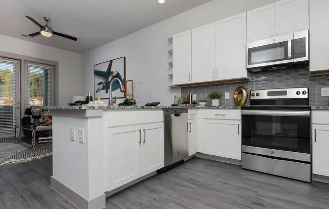 Ample Cabinet Storage in Kitchen