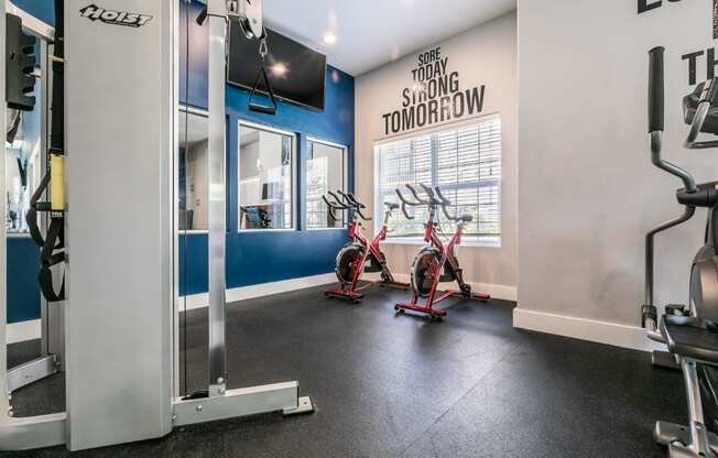 The Stinson Apartment Homes Fitness Center