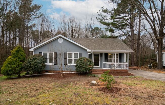 Freshly Updated! Beautiful 3 Bedroom, 2 Bath Ranch with Private wooded lot - Pet Friendly!