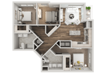 3 beds, 2 baths, 1,309 sqft, $2,344