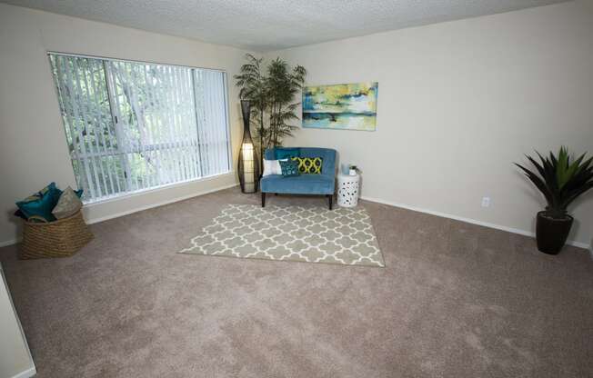Model home living room