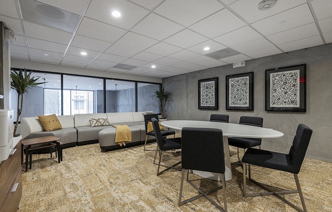 Rasa Leasing office seating with furniture