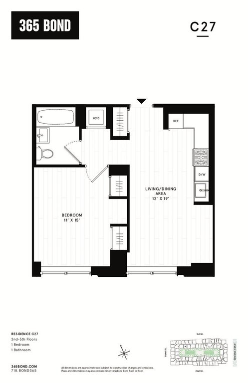 1 bed, 1 bath, $3,995, Unit C227