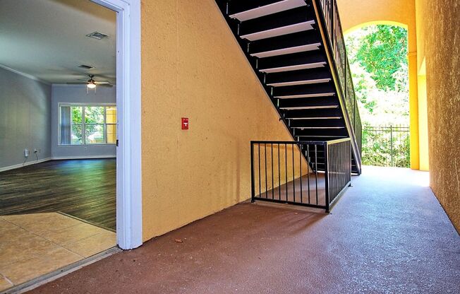 2 bedroom/2 bath, 1st floor unit with a 1-car garage!