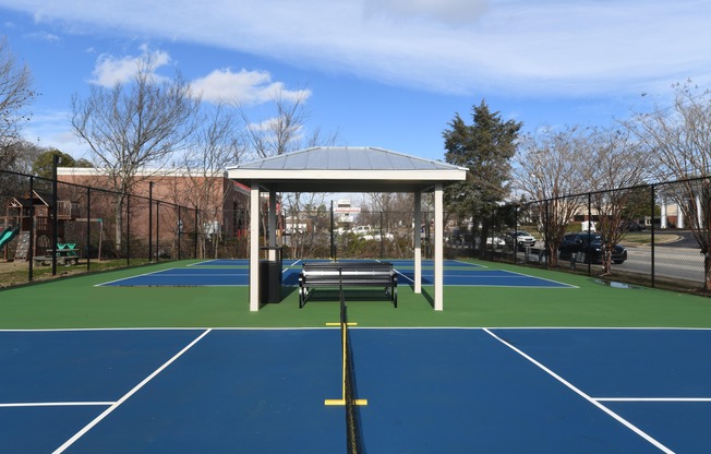 Tennis Court + Pavilion