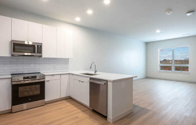 Living Room with Hard Surface Flooring