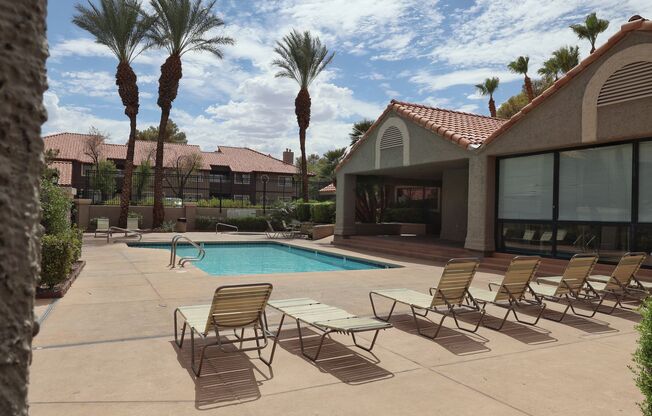 Welcome to easy Las Vegas living in this charming single-story condominium!