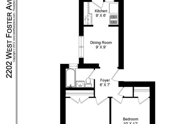 1 bed, 1 bath, 660 sqft, $1,590, Unit 2202-2