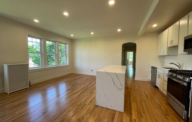 Brand New Renovation! 3 BR/ 2 BA On Quiet Block