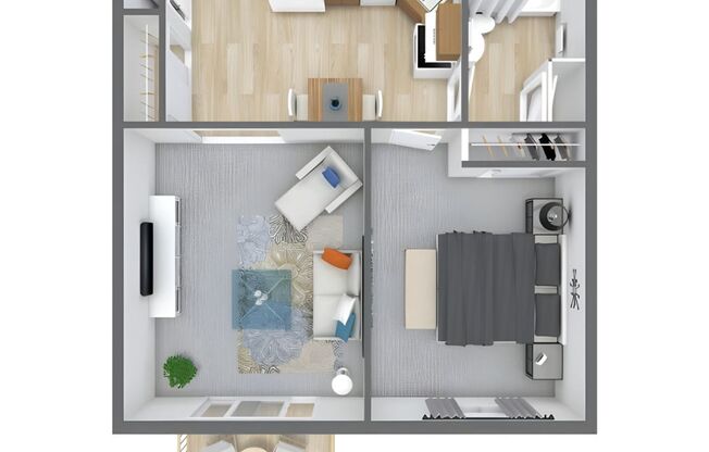 1 bed, 1 bath, 575 sqft, $865, Unit 23-18B