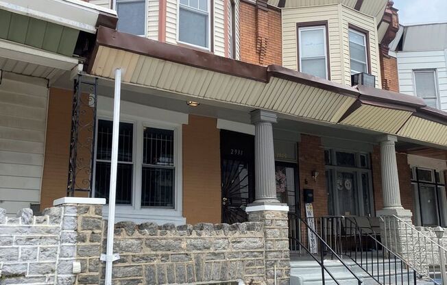 Massive 4-Bedroom Townhome in Brewerytown! Available NOW!