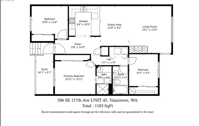 3 beds, 2 baths, $1,895, Unit Unit 45