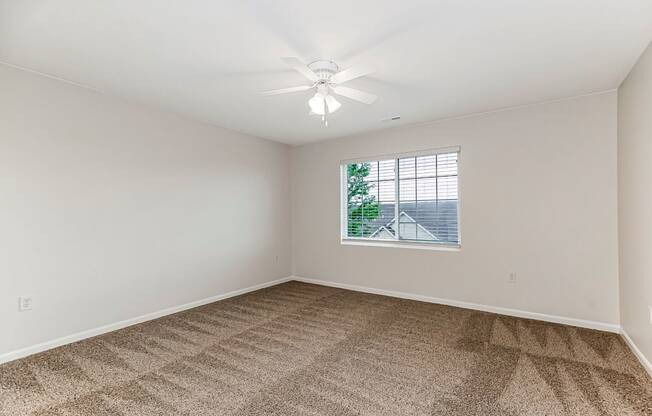 Bedroom with Plush Carpeting