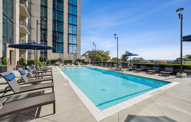 Swimming Pool at The Sutton, Atlanta, GA