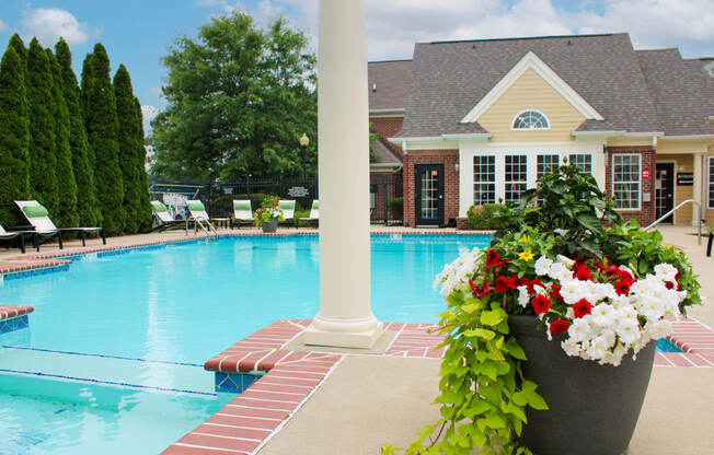 take a dip in our resort style swimming pool