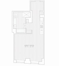 Studio, 1 bath, 675 sqft, $4,000, Unit 607