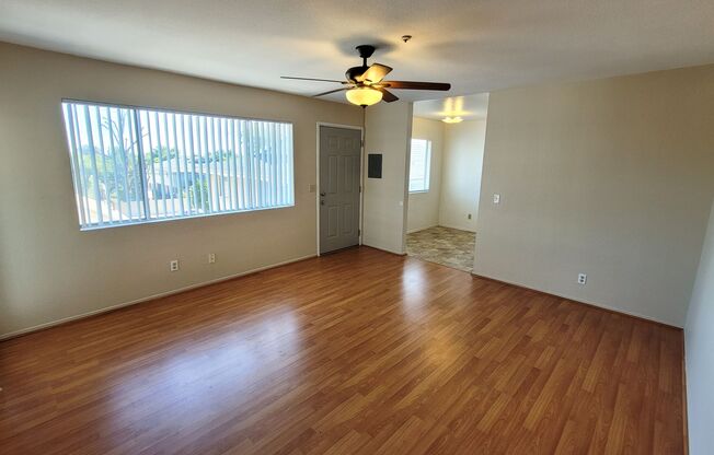 Upstairs 3 Bedroom 2 Bath Apartment with HVAC and Balcony Available Now! Security Deposit Monthly Payment Plan Available!