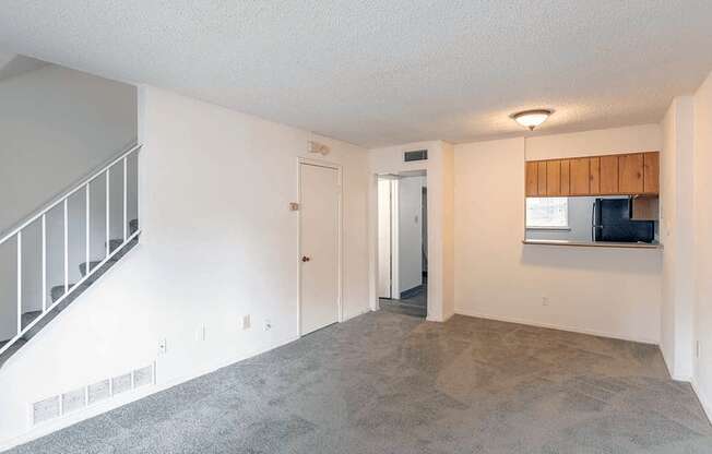 living room at Victorian Village Townhomes